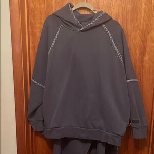 UGG coordination fleece set Dessert Blue